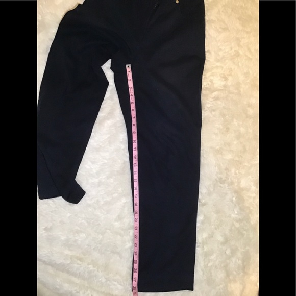 St. John sport by Marie gray navy blue high waisted pants size 4 - Picture 9 of 9